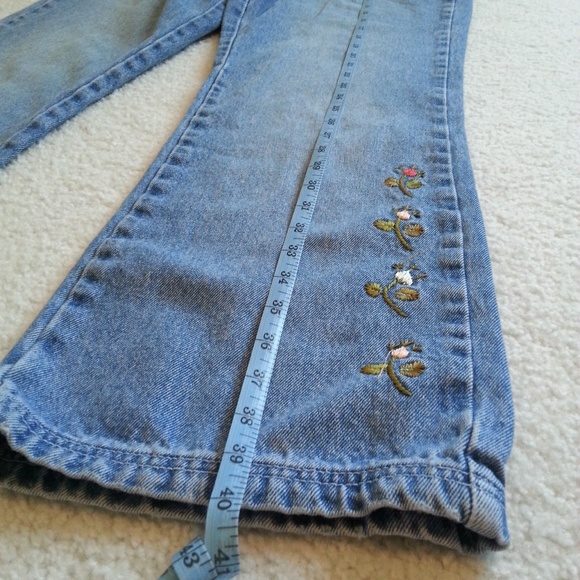 LA. Blues Denim - LA Blues Vintage high waist Jeans floral detail